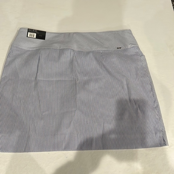 S.C. & Co. Blue Stripe 360° Tummy Control Skort XXL/ XXG - Picture 7 of 13